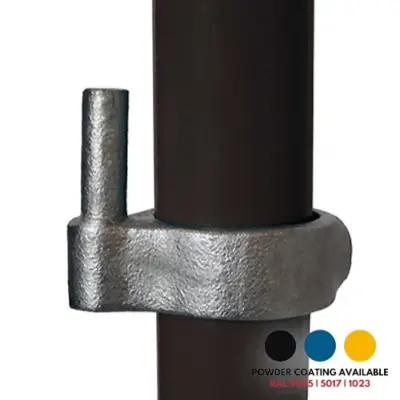 FastClamp C32 Galvanised gate hook for handrails.