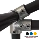 FastClamp C56 Galvanised eaves fitting for handrails.