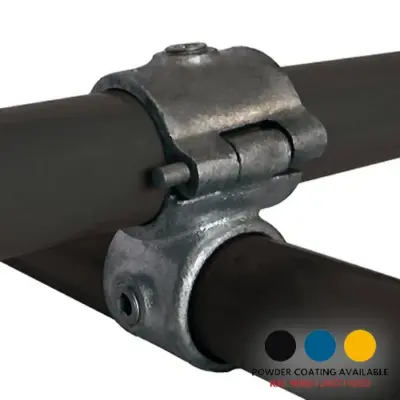 FastClamp CA40 Galvanised add on 90 degree crossover for handrails.