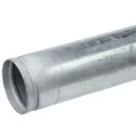 BS EN 10255 HDG galvanised mild steel welded pipe with groovedn ends