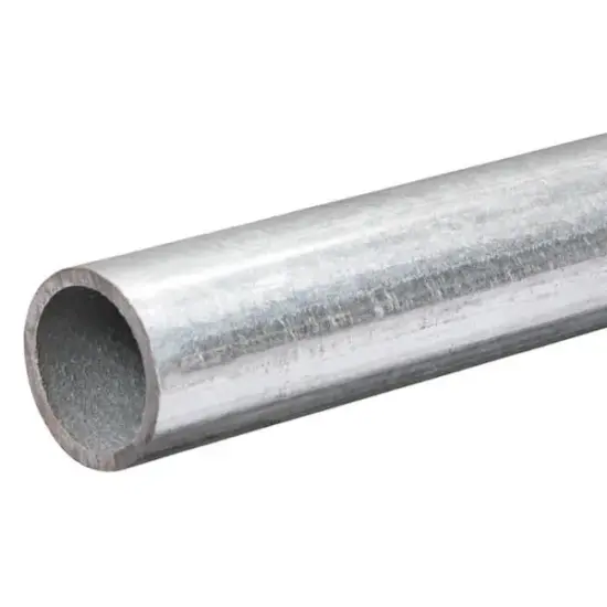 BS EN 10255 HDG galvanised mild steel welded pipe with plain ends
