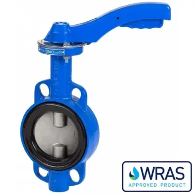 Genebre Art2109 Ductile iron wafer type butterfly valve with EPDM seat