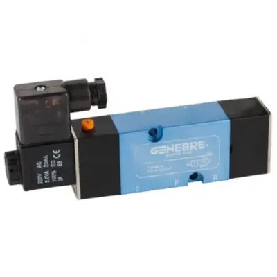 Genebre Art4519 Aluminium 5-way Solenoid valve, NAMUR mounting
