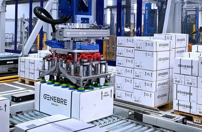 Genebre's fulfilment centre in Barcelona, Spain