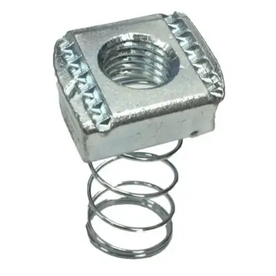 BZP Steel M10/M12 long spring channel nut