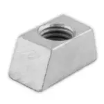 BZP Mild steel wedge nut