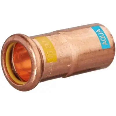 M-Press Aquagas M Profile press fit x plain OD straight reducer with HNBR seal