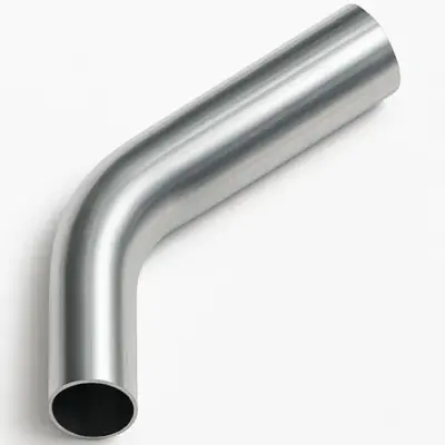 M-Press stainless steel 316 plain OD press fit male 45 degree bend. PN16 Rated, WRAS Approved.
