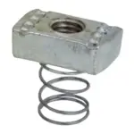 M10 BZP Steel short spring channel nut