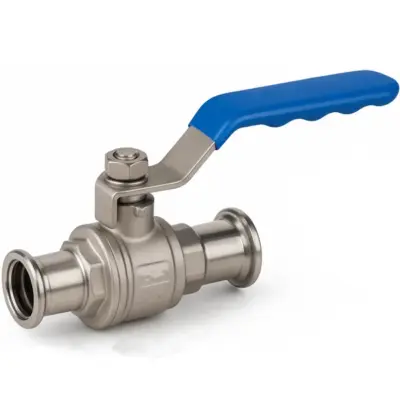 M-Press M profile press fit 2-piece stainless steel ball valve with EPDM seals, lever handle and PN16 rating