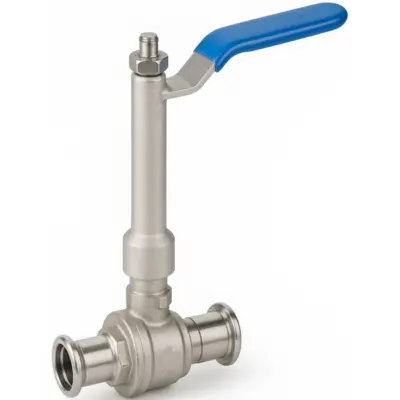 M-Press M profile press fit 2-piece stainless steel ball valve with EPDM seals, high handle and PN16 rating
