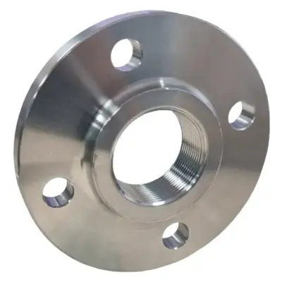 Stainless steel 316 PN16 rated, BSP threaded flange to BS EN 1092-1