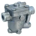 TLV JH3S-X Stainless steel mechanical free float steam trap with female BSP threaded ends.