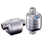 TLV SS3 Stainless steel free float steam trap with female BSP threaded ends.