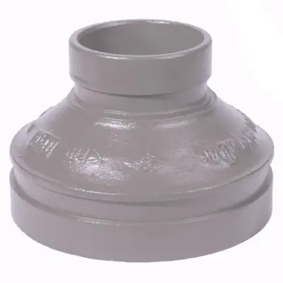 Viking 240 Galvanised ductile iron grooved concentric reducing coupling