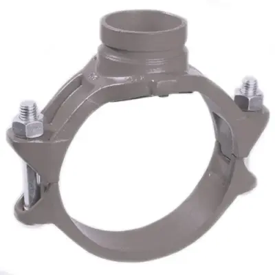 Viking 3G Galvanised ductile iron grooved outlet mechanical tee