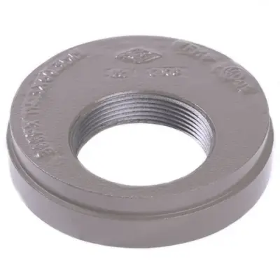 Viking 300PX Galvanised ductile iron grooved x BSP threaded tapped blank