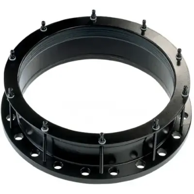 Viking Johnson Dedicated large diameter mild steel PN16 flange adapter for BS EN 1092-1