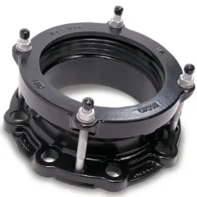 Viking Johnson MaxiDaptor ductile iron wide tolerance PN16 flange adapter.